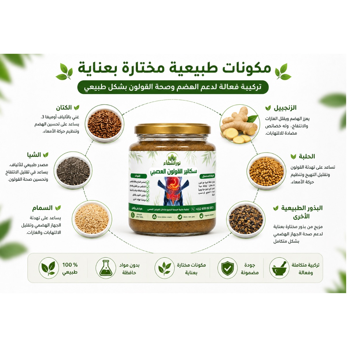 مكونات سكانير القولون العصبي
